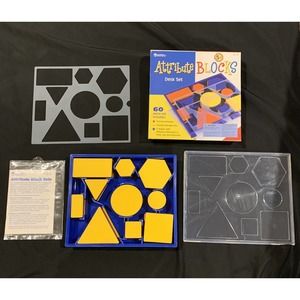 Learning Resources Attribute Blocks Plastic Storage Tray Homeschool